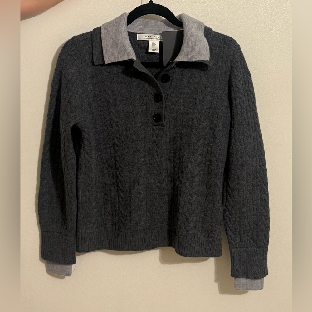 Max Studio merino wool sweater